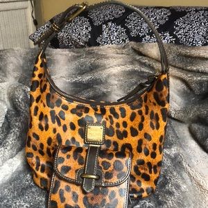 Dooney & Bourke leopard print purse & wallet